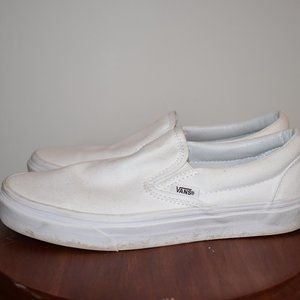 Classic white Vans